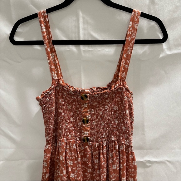 Liberty Love Red Floral Midi Dress - Picture 3 of 6